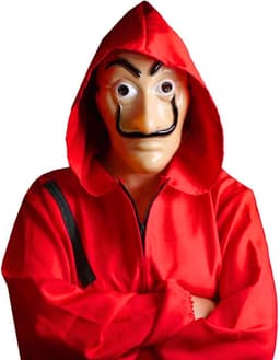 La Casa de Papel Serie - Salvador Dalí Maska - Halloween - Money Heist - Bella Ciao — thumbnail 4