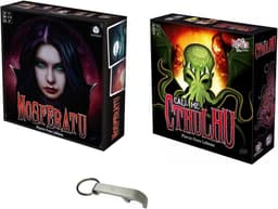 Set van 2 Reisgezelschapsspellen: Vampier versus Jagers en Cthulhu Cultisten — thumbnail 1