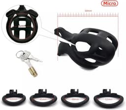 Arc Lock Ringen Volledige Behuizing Holle Fitnessuitrusting voor Heren - Zwart — thumbnail 2