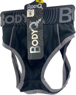 BodyQ Sexy Heren Jockstrap – Zwart Grijs – Erotische Herenlingerie – Maat M — thumbnail 2