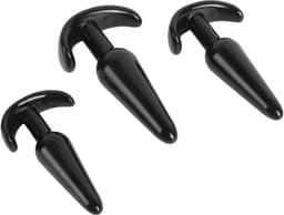 Banoch | Buttplug set beginner ergo 2.0 - zwart - 3 delig — thumbnail 12