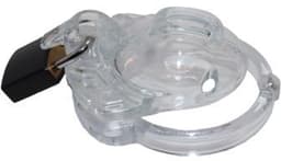 The Vice - Clitty - Kuisheidskooi - Peniskooi - Chastity Cage Voor Kleine Penis - Transparant — thumbnail 7