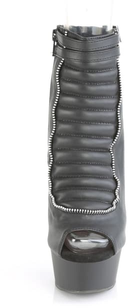 Pleaser - DELIGHT-600-18 Plateau Laarzen - US 6 - 36 Shoes - Zwart — thumbnail 2