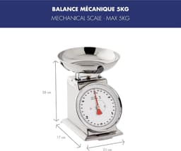 Mechanische keukenweegschaal, 5 kg — thumbnail 2