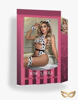 MySecretNL Naughty Cow - Koeienprint Outfit - Maat S/M — thumbnail 3