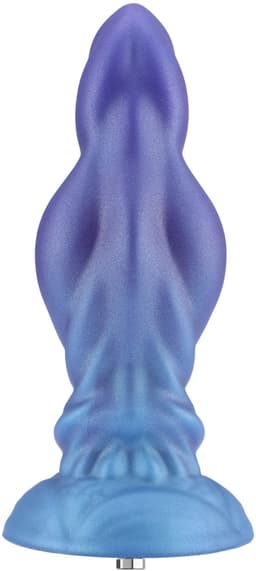 Hismith Xenora Fantasy Butt Plug 17 cm – Siliconen Anaalplug met Zuignap en KlicLok — thumbnail 4