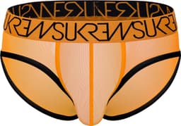SUKREW Sheer Apex Brief Blaze - MAAT XXL - Erotisch Heren Ondergoed - Slip voor Man - Sexy mannen Slip — thumbnail 1
