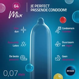 My Size Pro Mix Condooms 64 Product informatie — thumbnail 5