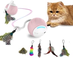 kattenspeelgoed met stemactivering en 4 reserveveren, elektrische — thumbnail 1