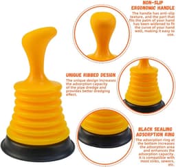 LANSKYLAN Suction bubble unblocker drain pipe cleaner - ShopVlot — thumbnail 4