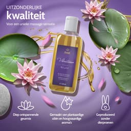Vibratissimo 'Relax': verzachtende massageolie voor ontspanning, erotische liefdesolie — thumbnail 4