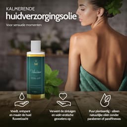 Vibratissimo 'Desire Jump': verfrissende massageolie met mint, erotische liefdesolie, 100 ml — thumbnail 3