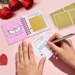 Kraskaarten Set - Liefdeskaarten - Cadeau Verrassing - Dubbelzijdig Bedrukt - 24 Kaarten - Romantisch — thumbnail 4