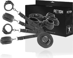 FETISH SUBMISSIVE BONDAGE | Fetish Submissive Cuff And Tether Set | Extreme BDSM | Bondage | Sex Toys for Couple | Sex Games | BDSM Set — thumbnail 1