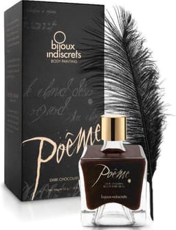 Bijoux Indiscrets Poeme Bodypaint Pure Chocolade - 50 ml — thumbnail 5