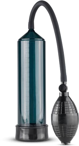 EasyToys - Penispomp met Knijpbal - Sex Toys voor Mannen - Voor een Hardere en Langere Erectie - 20 cm - Zwart — thumbnail 1