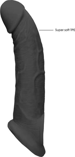 Penis Sleeve 9" - Black — thumbnail 5