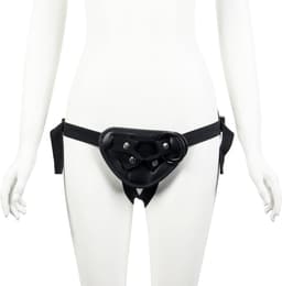 Banoch | Strap on harnas voor dildo's – verstelbaar in lengte – zacht neopreen om de heupen – universeel door 3 verschillende ringen voorbinddildo — thumbnail 2