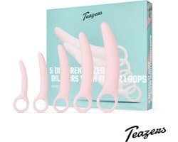 Teazers - Vaginale Dilator Set - Dilator Vrouw - Vaginisme Set - Dildo Set - Bekkenbodemtrainer Vrouw - Vaginale Gezondheid - Lichtroze