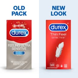 Durex Condooms Thin Feel Extra Thin 10st - 5 Stuks - Voordeelverpakking — thumbnail 3