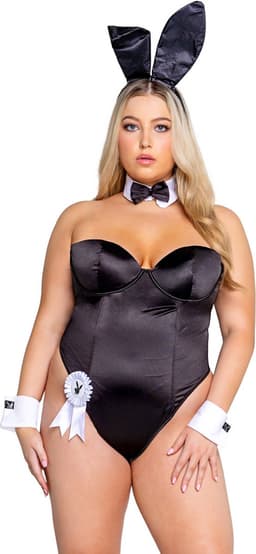 Playboy Lingerie - Classic Playboy Bunny - Zwart — thumbnail 2