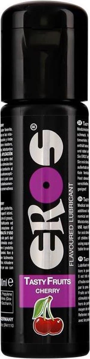 Eros Pleasure Tasty Fruits cherry - 100ml - Glijmiddel — afbeelding 1