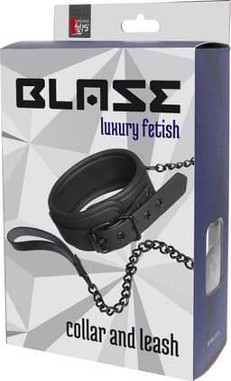 Blaze Halsband en Leiband Halsband met Leiband Zwart — thumbnail 2