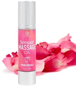 SECRET PLAY Sensual Massage Oil Pink Petals 50 Ml. — thumbnail 2