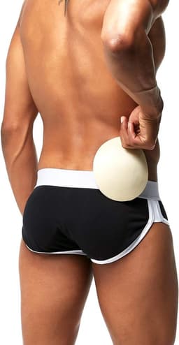 Heren Boxershorts met Butt Lifter Effect en Uitneembare Pads voor Lifting — thumbnail 3