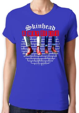 Dames T-shirt - Skinhead Oi Punk - Casual Kleding - Premium Katoen Kwaliteit - Maten S tot XXL — thumbnail 3