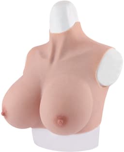 Siliconen borsten- H cup- Nep Borsten- 100% siliconen- 4500gram -Crosdresser- Travestiet- Cosplay-Breastplate-Travestie- Natuurlijke look- — thumbnail 5