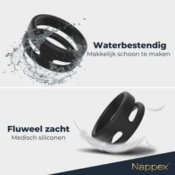 Cockring Siliconen - Nappex™ Javari Penisring voor een Stevige Erectie [Discreet Verzonden] - Rekbare Ballstretcher - Sex Toys voor Mannen en Koppels - Kamasutra - BDSM - Seksspeeltjes Zelf Aftrekken - Erotiek — thumbnail 7