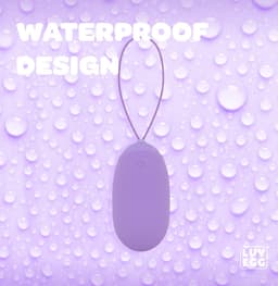 LUV EGG - Vibrerend Ei met Afstandsbediening - XL Vibratie Ei - Oplaadbaar - Waterproof - Koppeltoy - Seksspeeltje - Sex Toys voor Vrouwen - Paars — thumbnail 13