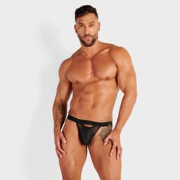 WOH heren microfiber G-string night universe zwart — thumbnail 3