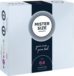 Mister Size - 64 - Ultra Dunne XXL condooms - 36 stuks — thumbnail 2