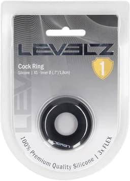 Solid Silicone Cockring - XS - Black — thumbnail 3