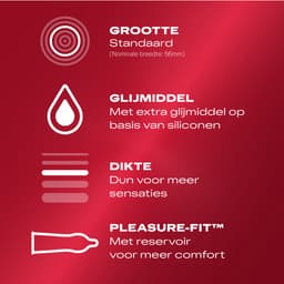 Durex Condooms Thin Feel met Extra Glijmiddel - 2 x 40 stuks - Voordeelverpakking — thumbnail 4