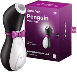 Satisfyer Pro Penguin | clitoriszuiger met 11 intensiteitsniveaus voor contactloze stimulatie | oplegvibrator met accutechnologie | waterdicht — thumbnail 10
