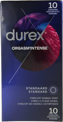 Durex - Orgasm Intense Condooms - 10 stuks — thumbnail 13