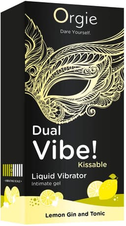 Orgie – Dual Vibe Lemon Gin And Tonic Liquid Vibrator – Kissable — thumbnail 4