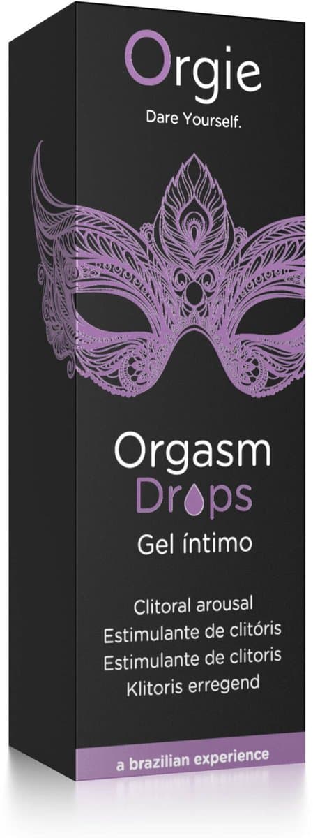 Orgie - Orgasm Drops - Clitoris Stimulating Drops - 1 fl oz / 30 ml — afbeelding 1