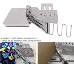 Presser foot with rolled hem, 4-way sewing machine Double folding rack cylinder for industrial stitching machine accessories[32mm]Spare parts — thumbnail 6