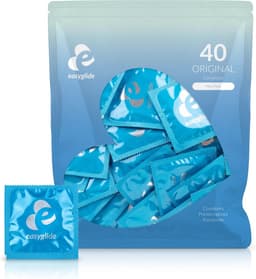 EasyGlide - Original Condooms - Condooms met Glijmiddel - 40 stuks — thumbnail 1