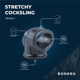 Boners Liquid Silicone 2 in 1 Ballstretcher — thumbnail 3