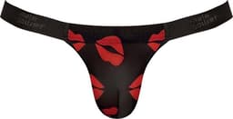 Male Power Micro String - L/XL black,red S/M — thumbnail 2