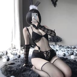 Bunny kostuum sexy uniform voor dames — thumbnail 5
