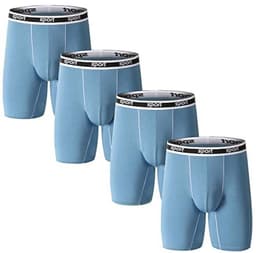 Heren Boxershorts Micro Modal Naadloze U Pouch Lange Been Ondergoed Ademend Anti Schuren Comfortabele Tailleband Sport Reizen — thumbnail 1