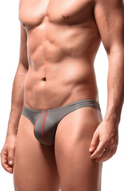 Heren Ice Silk Thongs Lage Taille T-Back Bikini Slips Ondergoed — thumbnail 6