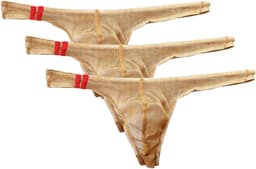 Transparante Heren String en Tanga Set - Sexy Ademend Ondergoed — thumbnail 4
