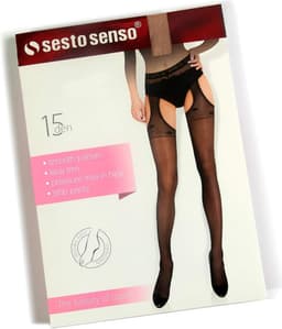 Dunne jarretelkousen 15 den - Sesto Senso — thumbnail 2